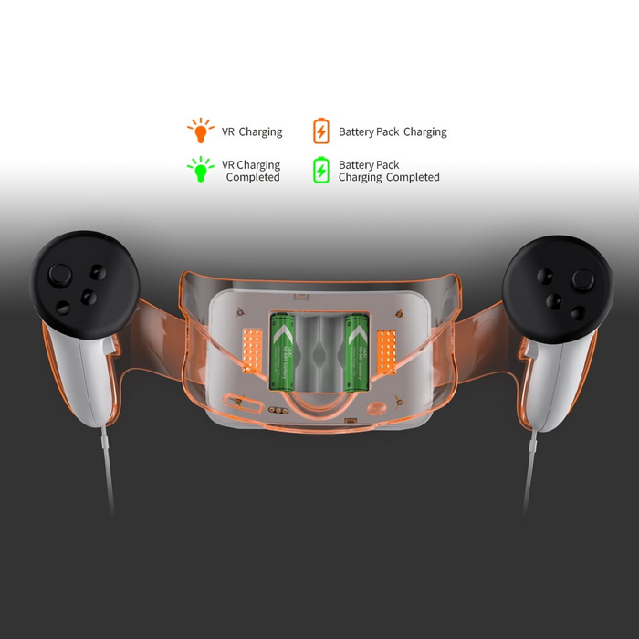 DOBE TY-3835 VR Charger stand For Oculus Quest 3  for sale in Egypt from Games2Egypt