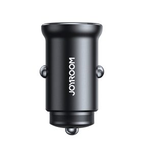 JOYROOM JR-CCN05 A+C mini Metal Car Charger 30W - Black   for sale in Egypt from Games2Egypt