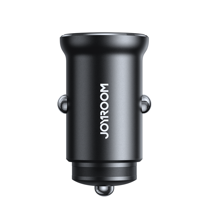 JOYROOM JR-CCN05 A+C mini Metal Car Charger 30W - Black  – image 3