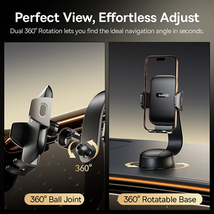Baseus PrimeTrip C03 Air Clamping Phone Car Holder (Suction)  for sale in Egypt from Games2Egypt