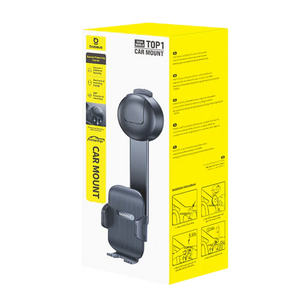 Baseus PrimeTrip C03 Air Clamping Phone Car Holder (Suction)  for sale in Egypt from Games2Egypt