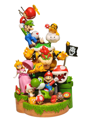 World Super Mario Character Collection Display - Figure