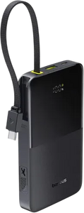 Baseus EnerFill FC51 Bipow2 Pro Power Bank 10000mAh - Black  for sale in Egypt from Games2Egypt