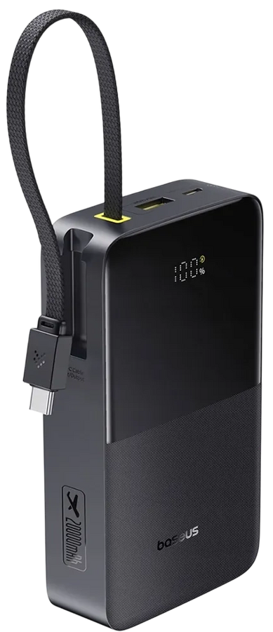 Baseus EnerFill FC51 Bipow2 Pro Power Bank 20000mAh - Black – image 2