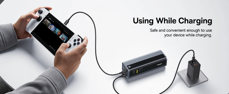 Baseus EnerGeek GP12 145W Power Bank 20800mAh - Black  for sale in Egypt from Games2Egypt
