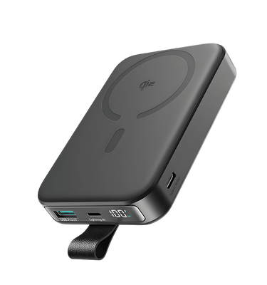JOYROOM JR-PBM11 Qi2 22.5W Magnetic Power Bank 10000mAh - Black