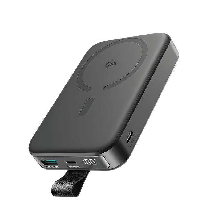 JOYROOM JR-PBM11 Qi2 22.5W Magnetic Power Bank 10000mAh - Black  for sale in Egypt from Games2Egypt