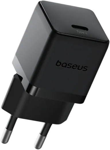 Baseus Palm Fast Charger 1C 30W EU + 1M USB-C Cable - Black  for sale in Egypt from Games2Egypt
