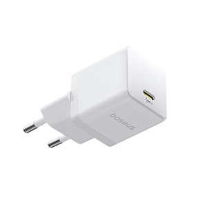 Baseus Palm Fast Charger 1C 30W EU + 1m USB-C Cable - Moon White  for sale in Egypt from Games2Egypt