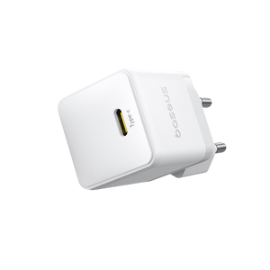 Baseus Palm Fast Charger 1C 30W EU + 1m USB-C Cable - Moon White  for sale in Egypt from Games2Egypt