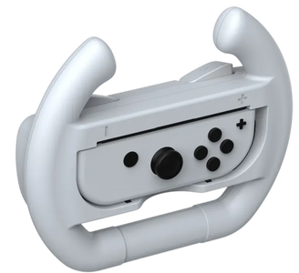 DOBE TNS-852 Handle Steering Wheel for Switch OLED Joy-Con - White  for sale in Egypt from Games2Egypt