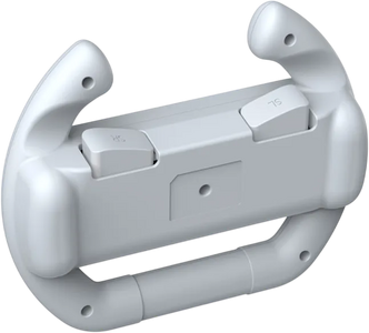 DOBE TNS-852 Handle Steering Wheel for Switch OLED Joy-Con - White  for sale in Egypt from Games2Egypt