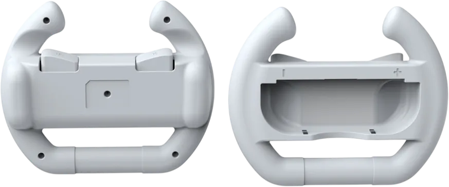 DOBE TNS-852 Handle Steering Wheel for Switch OLED Joy-Con - White  for sale in Egypt from Games2Egypt