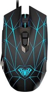 Aula S50 LED Backlight Wired Gaming Mouse  for sale in Egypt from Games2Egypt