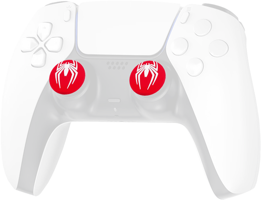 Deadskull Spider-Man Thumb Grips - Red - 4-PCS