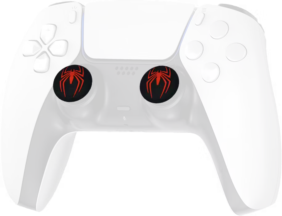 Deadskull Spider Red Thumb Grips - Black - 4-PCS  for sale in Egypt from Games2Egypt