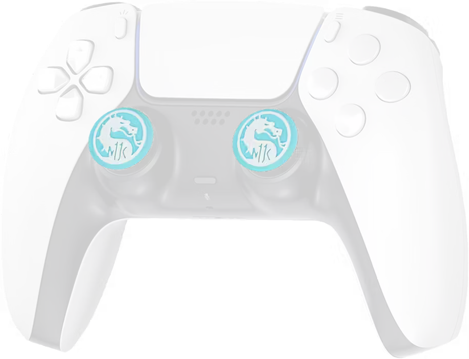 Deadskull Mortal Kombat White Dragon Thumb Grips - 4-PCS  for sale in Egypt from Games2Egypt