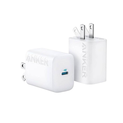 Anker A2640 312 30W USB-C Wall Charger (US Plug) - White
