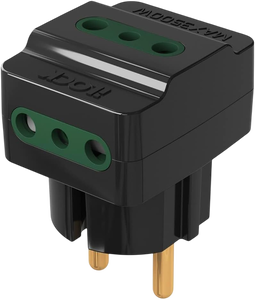 iLOCK 3-Way Wall Adapter - 3500W - Black -  for sale in Egypt from Games2Egypt