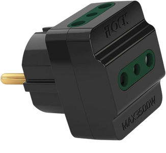 iLOCK 3-Way Wall Adapter - 3500W - Black  for sale in Egypt from Games2Egypt