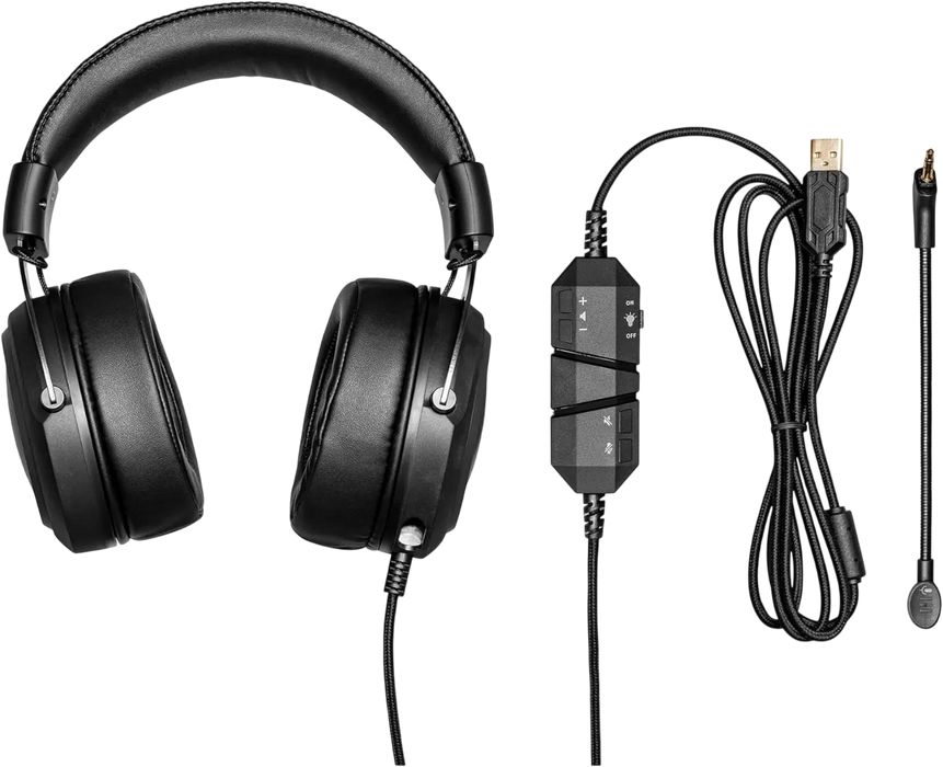Cooler Master CH331 RGB Wired USB Gaming Headset - Black  for sale in Egypt from Games2Egypt
