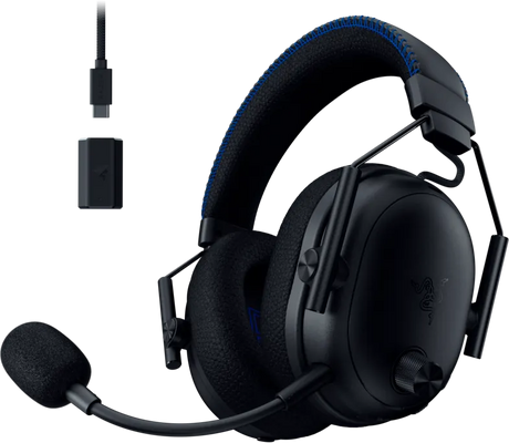 Razer BlackShark V3 Pro for PlayStation Wireless Gaming Headset - Black