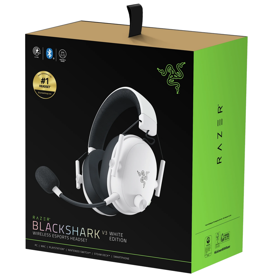 Razer BlackShark V3 Wireless Esports Gaming Headset - White – image 6