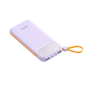 آي لوك باور بانك 10000mAh شحن سريع 4 منافذ مع شاشة LED - بنفسجي  للبيع في مصر من خلال Games2Egypt