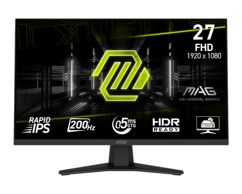 MSI MAG 274F – 27" FHD 200Hz Rapid IPS Gaming Monitor