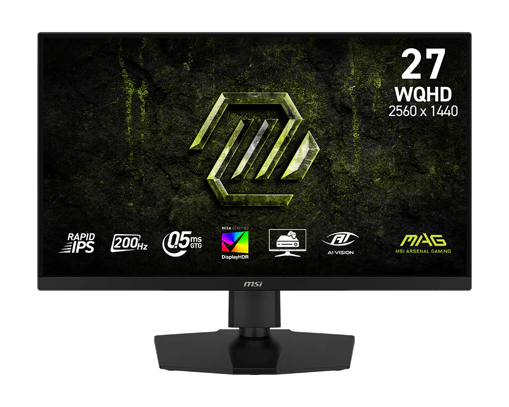 MSI MAG 274QPF E20 – 27" WQHD 200Hz Rapid IPS Gaming Monitor