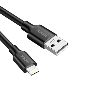 iLOCK Fast Charging & Data USB-A to Lightning Cable - 1M - Black -  for sale in Egypt from Games2Egypt