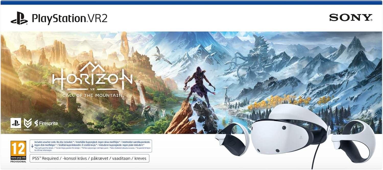 PlayStation VR2 (PSVR 2) Console Horizon Call of the Mountain Bundle  for sale in Egypt from Games2Egypt