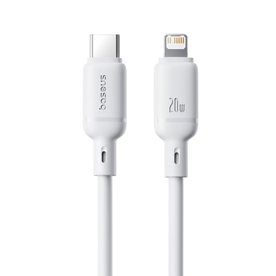 Baseus Silky Series USB-C to Lightning Cable 20W - 2M - White