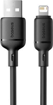 Baseus Silky Series USB-A to Lightning Cable 20W - 2M - Black