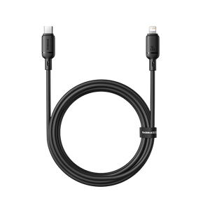 Baseus Silky Series USB-C to Lightning Cable 20W - 2M - Black  for sale in Egypt from Games2Egypt