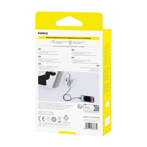 Baseus Silky Series USB-C to Lightning Cable 20W - 2M - Black  for sale in Egypt from Games2Egypt