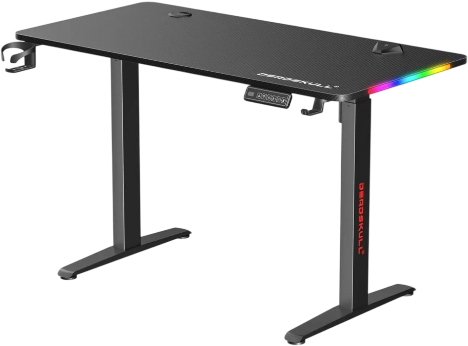 Deadskull RGB Electric Height-Adjustable Gaming Desk  for sale in Egypt from Games2Egypt