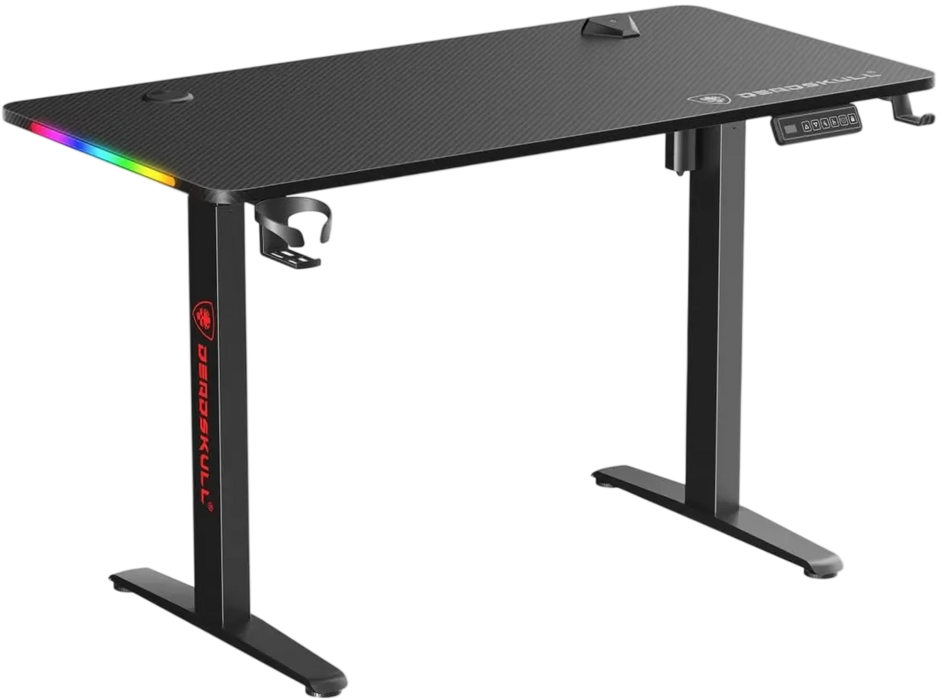 Deadskull RGB Electric Height-Adjustable Gaming Desk  for sale in Egypt from Games2Egypt