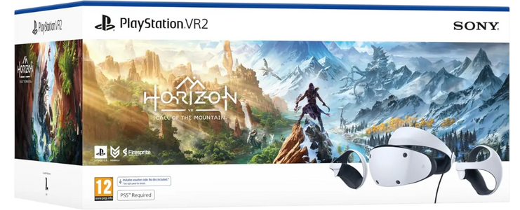 PlayStation VR2 (PSVR 2) Console Horizon Call of the Mountain Bundle  for sale in Egypt from Games2Egypt