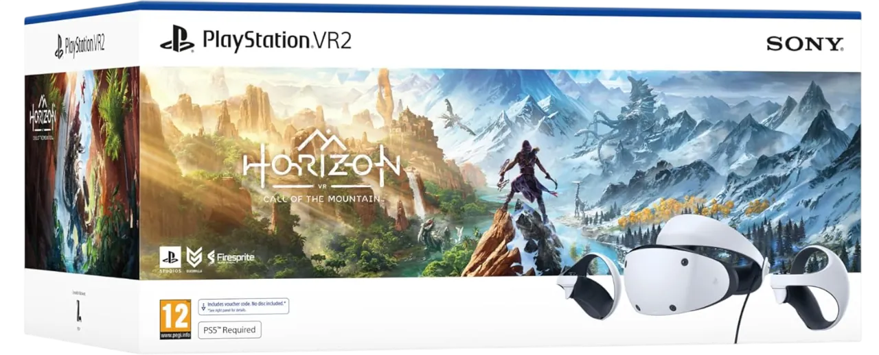 PlayStation VR2 (PSVR 2) Console Horizon Call of the Mountain Bundle  for sale in Egypt from Games2Egypt