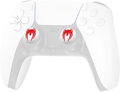 Deadskull Red Spider Thumb Grips White - 4-PCS -  for sale in Egypt from Games2Egypt