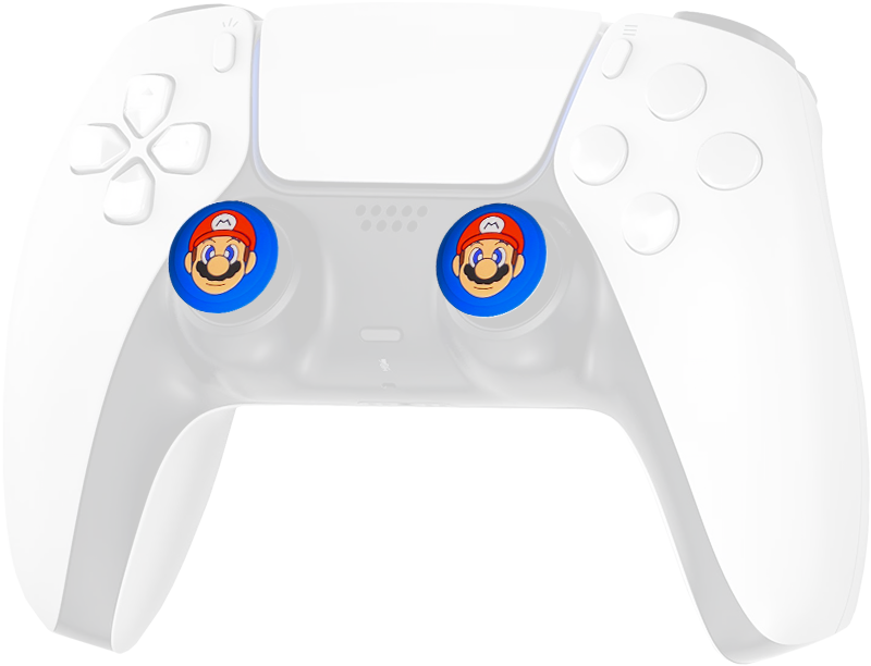 Deadskull Mario Thumb Grips Blue - 4-PCS  for sale in Egypt from Games2Egypt