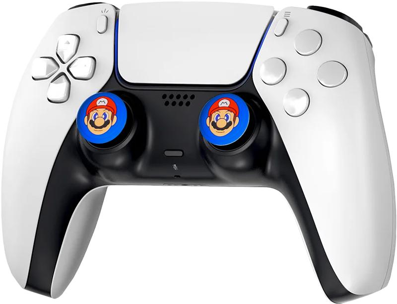 Deadskull Mario Thumb Grips Blue - 4-PCS  for sale in Egypt from Games2Egypt