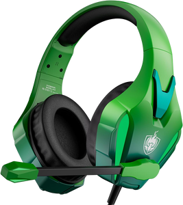 PHOINIKAS H9 Wired Gaming Headset - Green -  for sale in Egypt from Games2Egypt