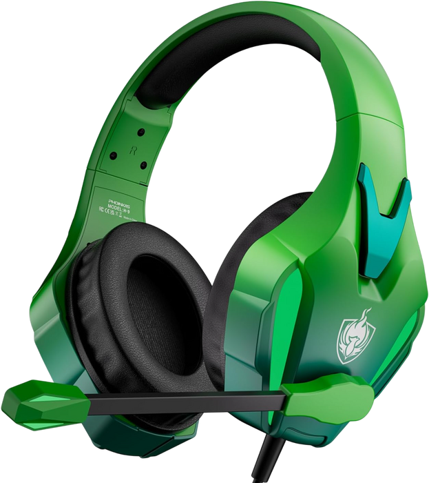 PHOINIKAS H9 Wired Gaming Headset - Green  for sale in Egypt from Games2Egypt