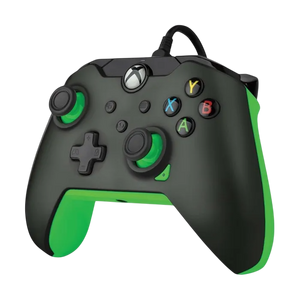 PDP Wired Xbox Controller for Series X|S, One & PC – Neon Black  for sale in Egypt from Games2Egypt