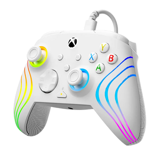 PDP Afterglow Wave Wired RGB Controller for Xbox & PC - White  for sale in Egypt from Games2Egypt