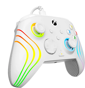 PDP Afterglow Wave Wired RGB Controller for Xbox & PC - White  for sale in Egypt from Games2Egypt