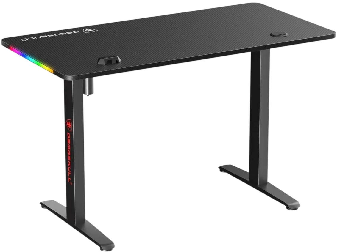 ديدسكل RGB مكتب ألعاب كهربائي قابل لتعديل الارتفاع - بدون ملصق – صورة 2