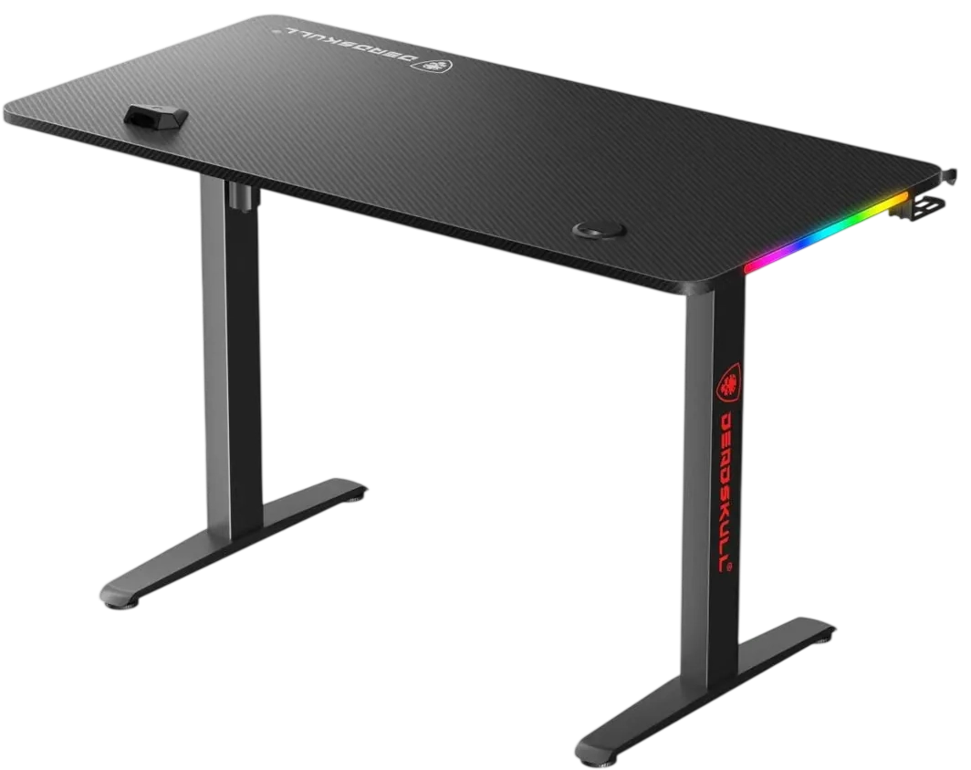 ديدسكل RGB مكتب ألعاب كهربائي قابل لتعديل الارتفاع - بدون ملصق – صورة 4